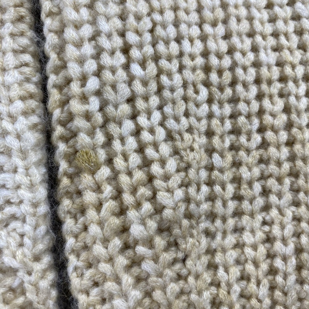 A New Day Cable Knit Pullover Sweater Womens Small Beige Long Sleeve - Picture 5 of 15